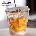 Wukong Modell Glas Wasser transparent gefrostete Teetasse