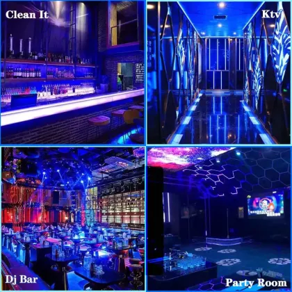 Moogle Stage Dj Light LED Moving Head, 250W BSW Beam Spot Wash 3in1 with 50 Color Options