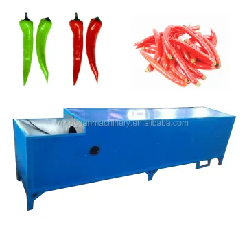 Commercial Factory Price Chilli Pepper Destemming Machine - Pepper Stem Cutting and Removing Machine for Sale