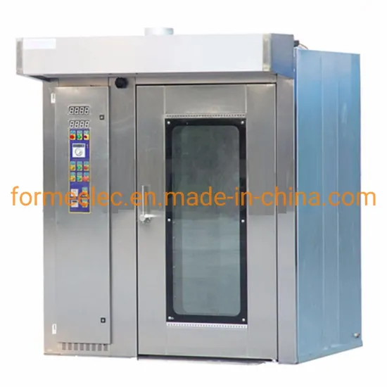 Bakery Machinery Baking Machine Bread Hourly Output 120kg Electric Rotary Oven