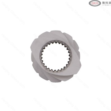 30° screw kneading unit