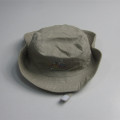 Meninos bordado algodão Brim Bucket Hat