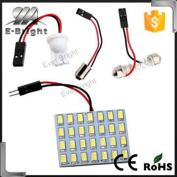 New Car 28 SMD LED Panel Interior Dome Lights 12V White 5730 led auto light bulbs