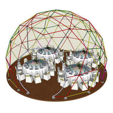 COSCO Supplier Hot Sale Prefab Geodesic Dome House Tent" could be simplified to:

"Hot Sale Prefab Geodesic Dome House Tent by COSCO Supplier