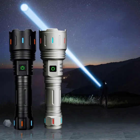 Heytorch Long-Range Rechargeable Battery Tactical Flashlight: Ideal for Camping, Hiking, and Work Light Needs