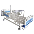 Cama de hospital plegable con barrera de seguridad