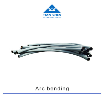 Arc Bending de acero de acero Fabricación