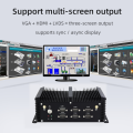 Fanless Intel Core i7 Komputer Desktop NUC