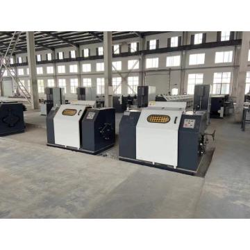 horizontal wire spooling take up machine