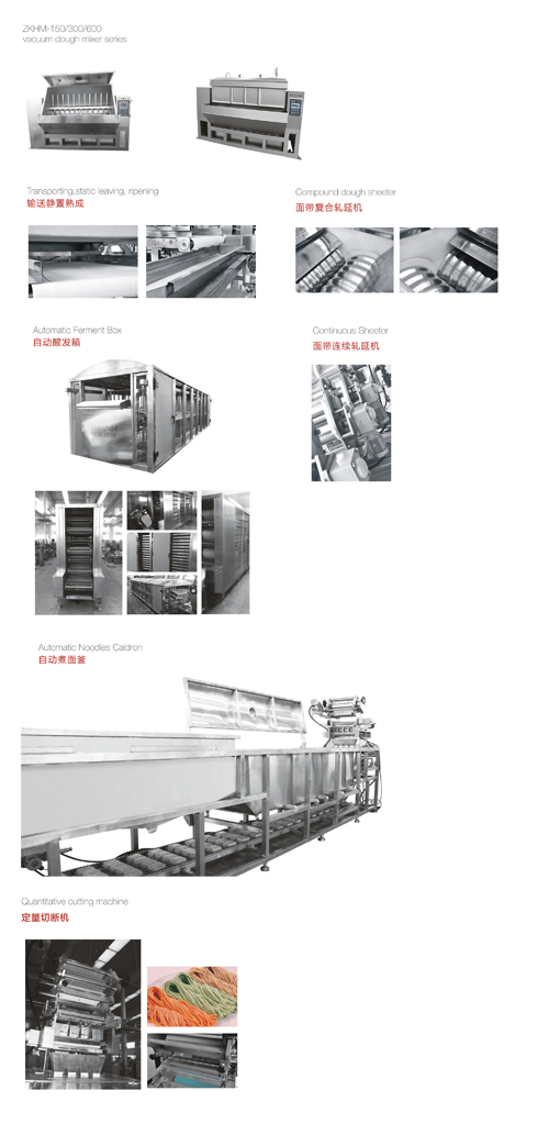 Automatic noodle production line details