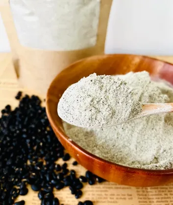 Dried Style for Healthy Drink Black Bean Powder