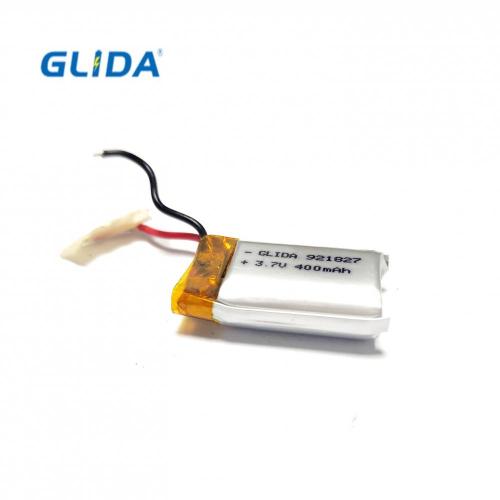 rechargeable lithium polymer battery 921827 400mah 3.7V