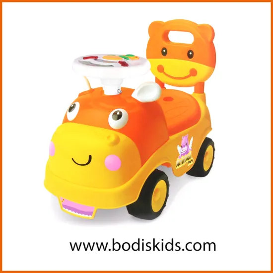 Cow cartoon baby carrier (Music steering wheel) 2*1.5AA not package