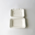 9x6 '' 1000 ml Bagasse voedselcontainer