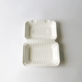 9x6 '' 1000ml Bagasse Food Recker