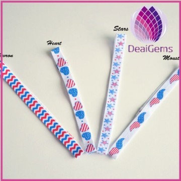15mm wide US national series elastic ribbon