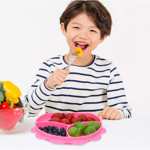 Placas de succión de silicona de grado alimenticio para bebés