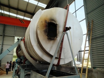 Continuous rotary furnace Carbonization furnace