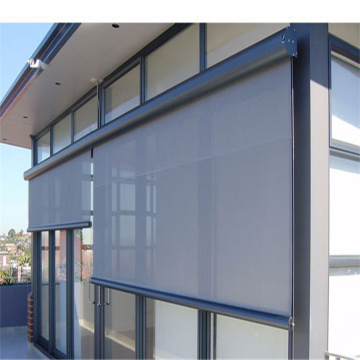 Windproof Aluminum Heavy Duty Outdoor Roller Blinds DTOP 2024