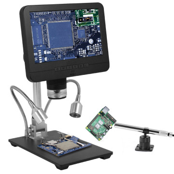 AD206S Digital Microscope Endoscope with 7-inch Large Screen