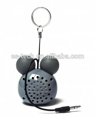 Portable mini wired speaker for mobile