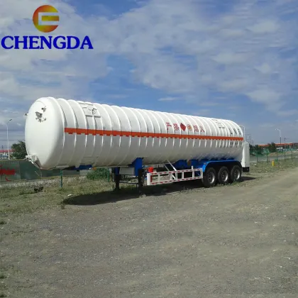 International Standard 52.6 CBM LNG Storage Tank Trailer