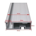 Alféizar de puerta de rellano de 90*30 mm para ascensores 7000