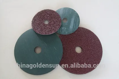 abrasive fiber disc for nonferrous metals&steel
