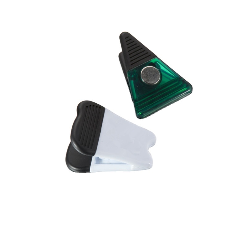 Magnetic Plastic Memo Clip, Tooth Triangle, Dog Claw Clip & Refrigerator Magnet Clip