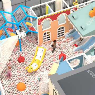 Indoor Kids Play Center: Slide and Ball Pit Adventure