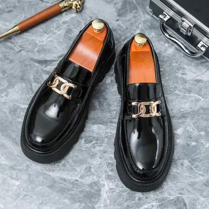 2025 Men's Casual Leather Shoes & Big Size Business Dress Shoes