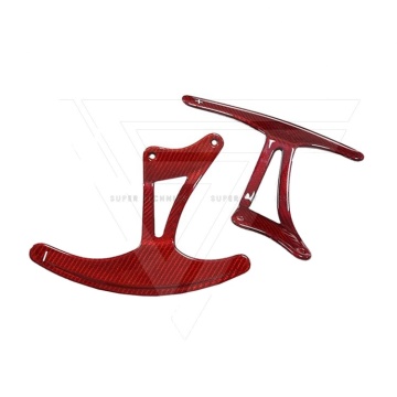 B-Stil rote trockene Kohlefaserschichtpaddel für Maserati Grancabrio GT/GC 2007-2012