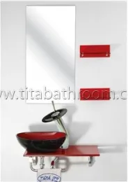 Glass basin