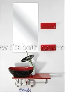 Glass basin