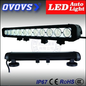 OVOVS single row 8100lm led lights spotlights with mounting bracket for 4x4 auto car