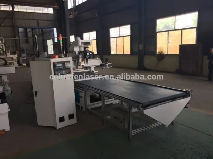 9kw 4X8FT Hsd spindle cnc router for kitchen furniture