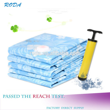 Good quality waterproof clothing pillow organiz air lock vacuum bag