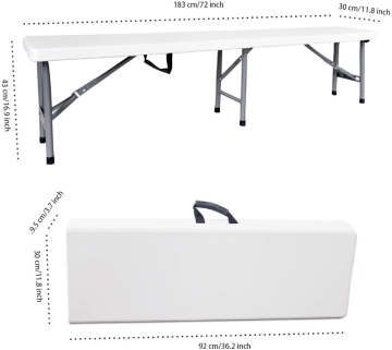 OEM folding picnic Table and bench