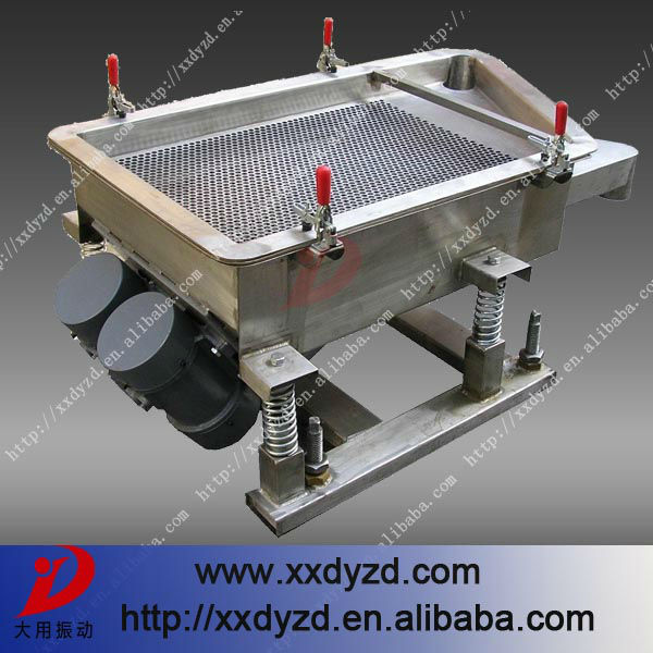 Economic and practical linear chemical industry vibrating screen