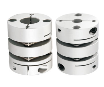 FL Steel Flexible Spring Bellows Shaft Coupling Flexible Encoder Coupling