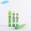 Green Transparent Food Grade Mustard soft squeeze tube