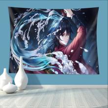 Tapiz de decoración de la pared de anime de poliéster colgante de pared