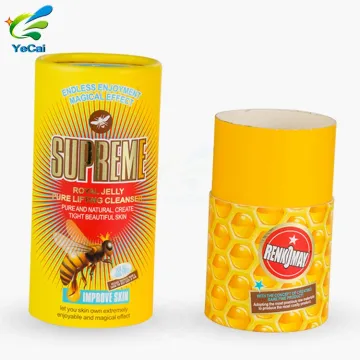 Custom logo biodegradable cosmetic containers compact powder case eco friendly
