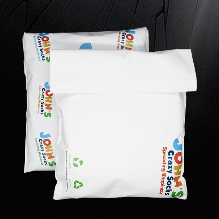Bolsa de correo courrier 100% သည် Poly Mailers Recycled