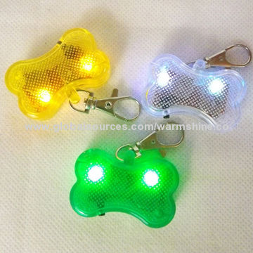 Night protective LED pet charms
