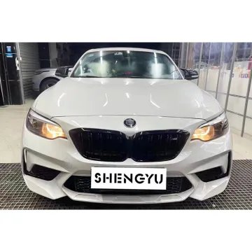 BMW 2 Series F22 F23 2014-2018 M2CS Front Rear Bumper Kit with Grille and Side Skirt Upgrade