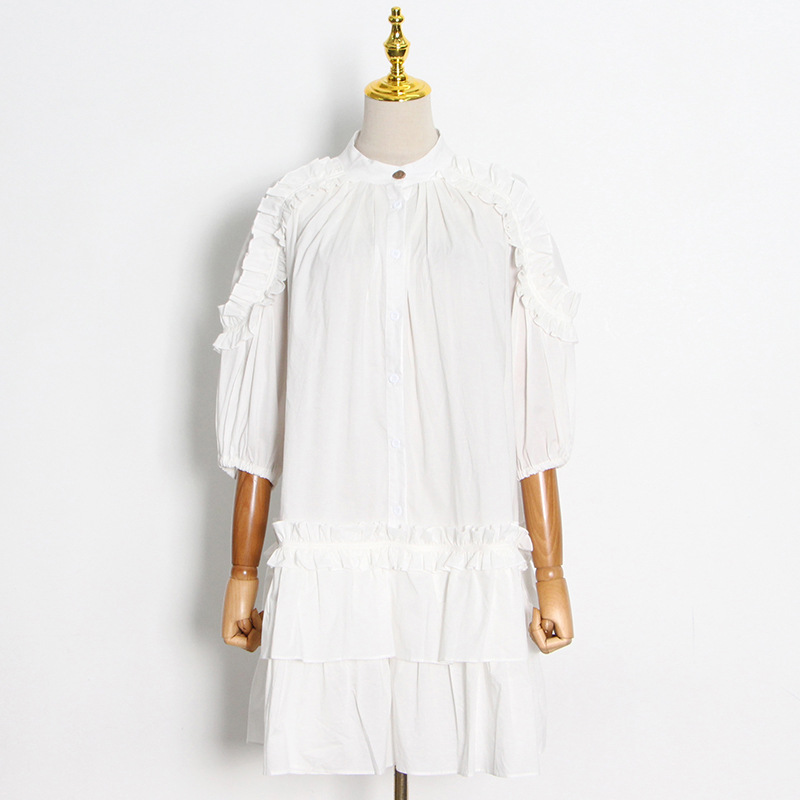 White Cotton Dress Jpg