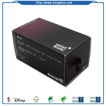 High End Male Colonge Packaging Sleeve Box