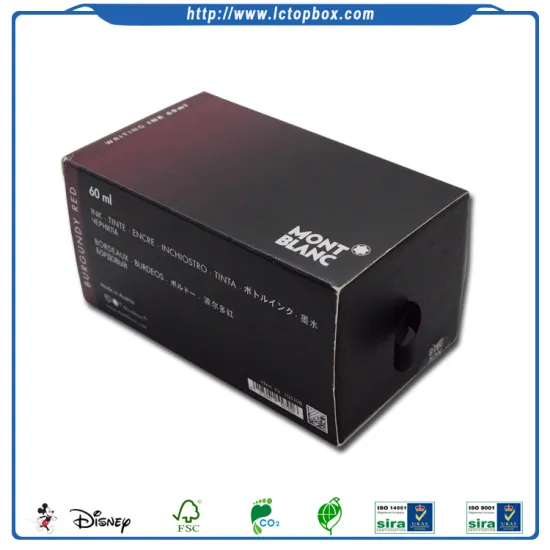 High End Male Colonge Packaging Sleeve Box