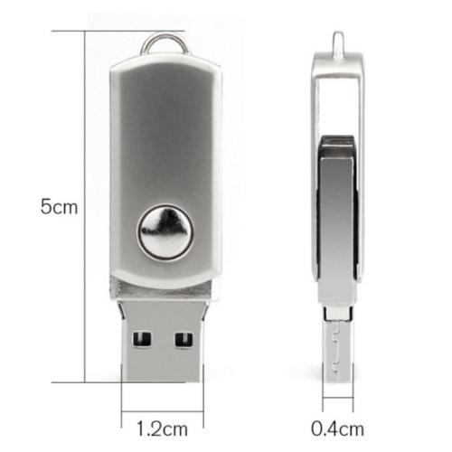 Metal Swivel Mini PenDrive with Free Samples